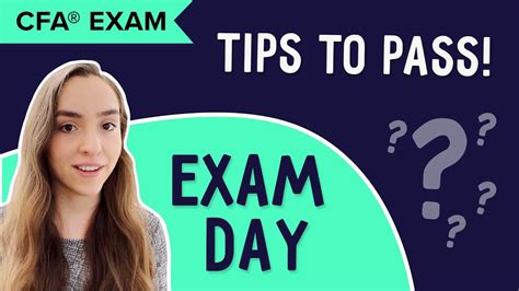 CFA exam day, and how to survive it .